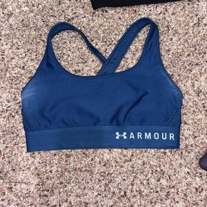 Under Armour Women's Deep Blue Sports Bra